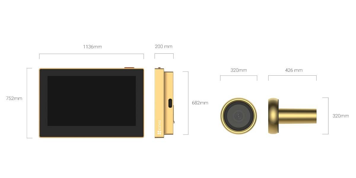 Timbre inteligente EZVIZ CP2
