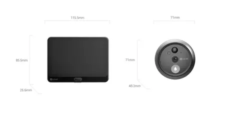 Timbre de video EZVIZ HP4