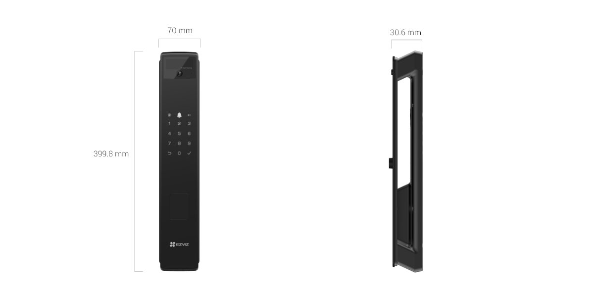 Cerradura inteligente EZVIZ Y3000FVP Plus