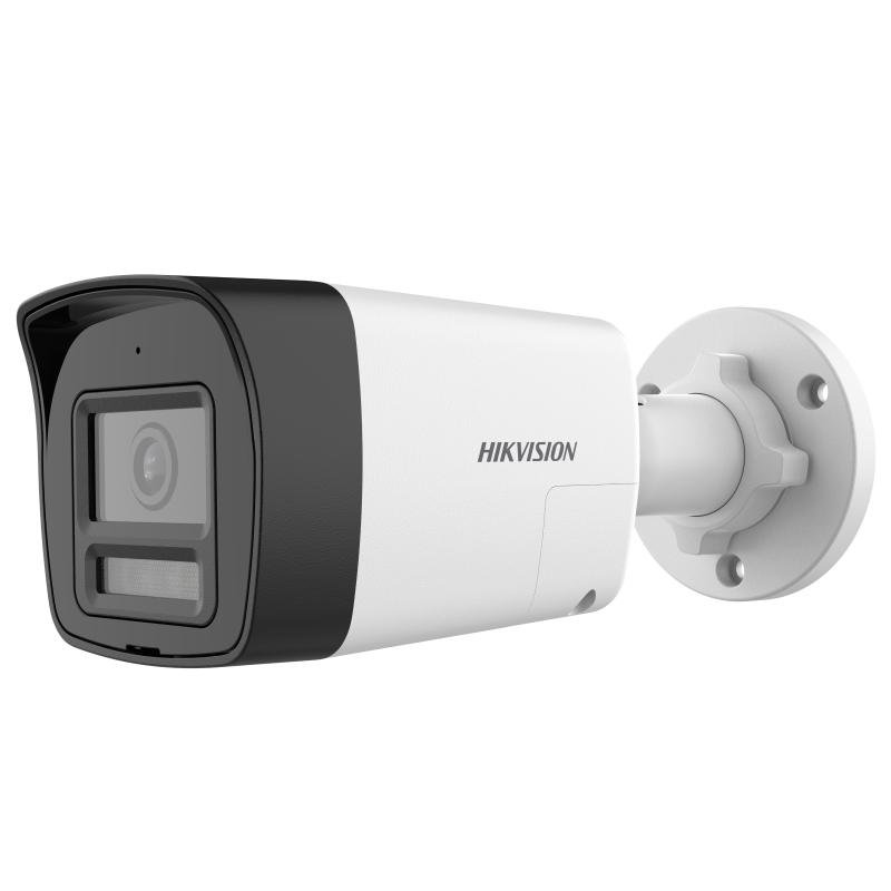 Cámara análoga Hikvision mini bullet con audio