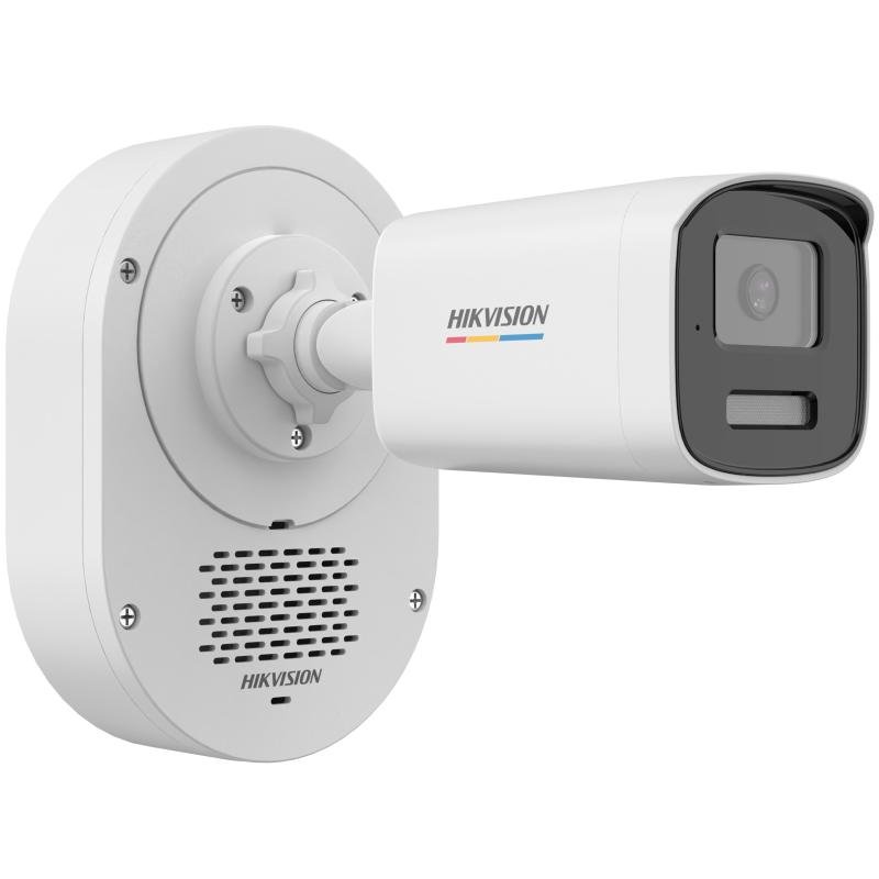 Cámara Hikvision bullet ColorVu 3.0 con sirena