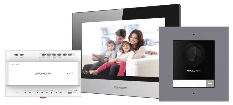 Kit videoportero Hikvision de 2 hilos estándar