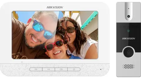 Kit videoportero Hikvision analógico