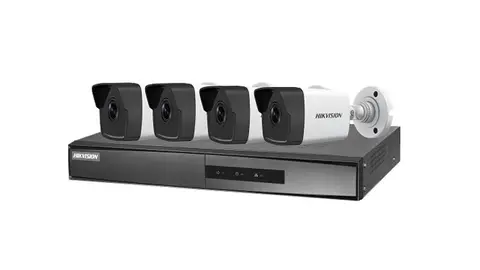 Kit Hikvision PoE de 4 cámaras